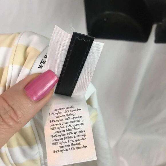 We Wore What Salerno Tie-Front Bikini Top XL - Picture 6 of 6